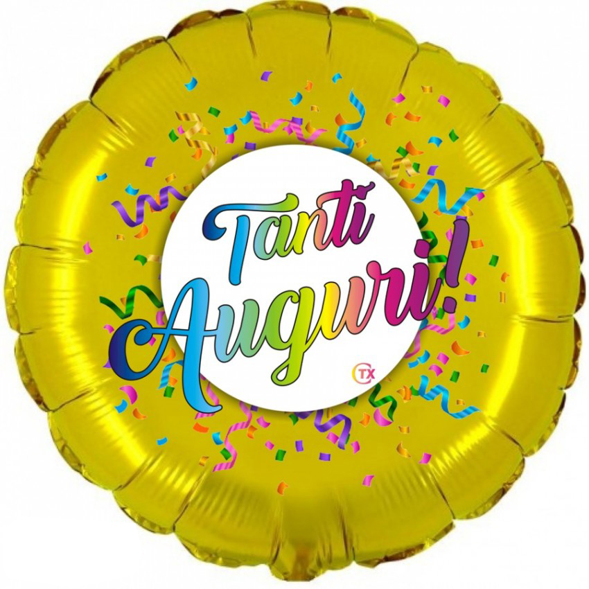 Palloncini Mylar CTX+ - Tanti Auguri! (18”)